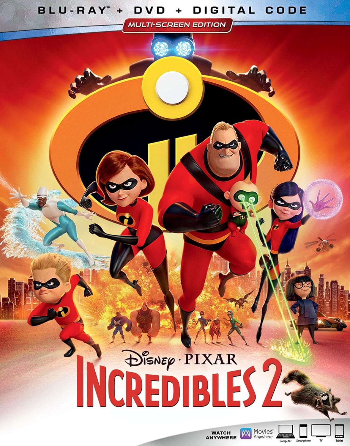LOS INCREIBLES 2 BLU-RAY