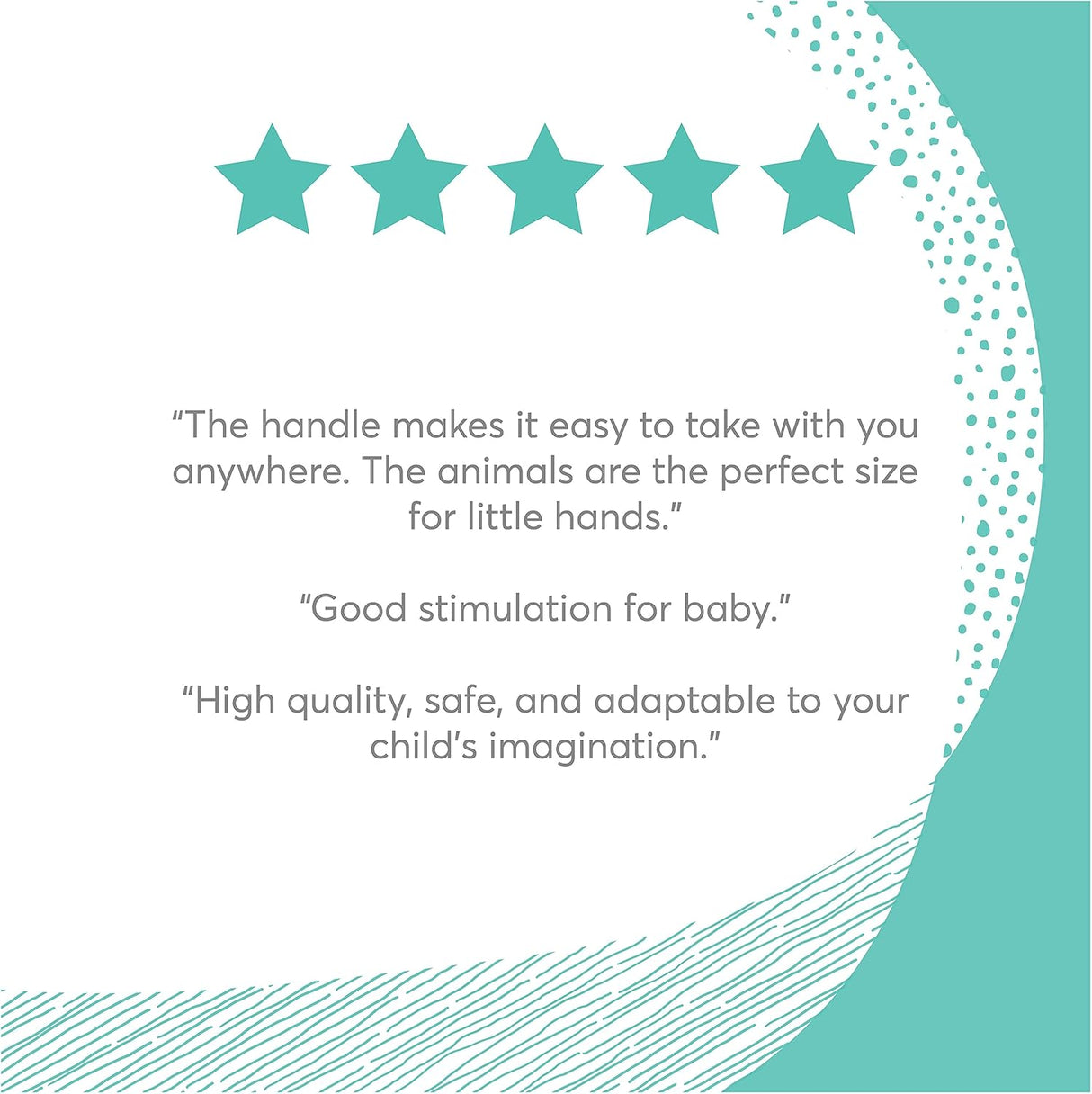 Juego de Peluche GUND Baby Woodland, 5 piezas, 7.5”