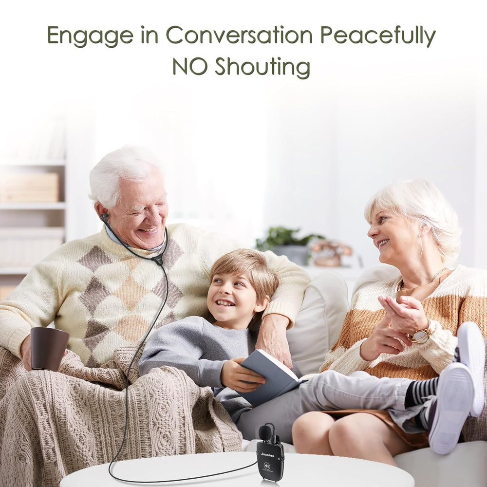 Amplificador de Sonido Personal para Mayores, 50dB, Control de Volumen