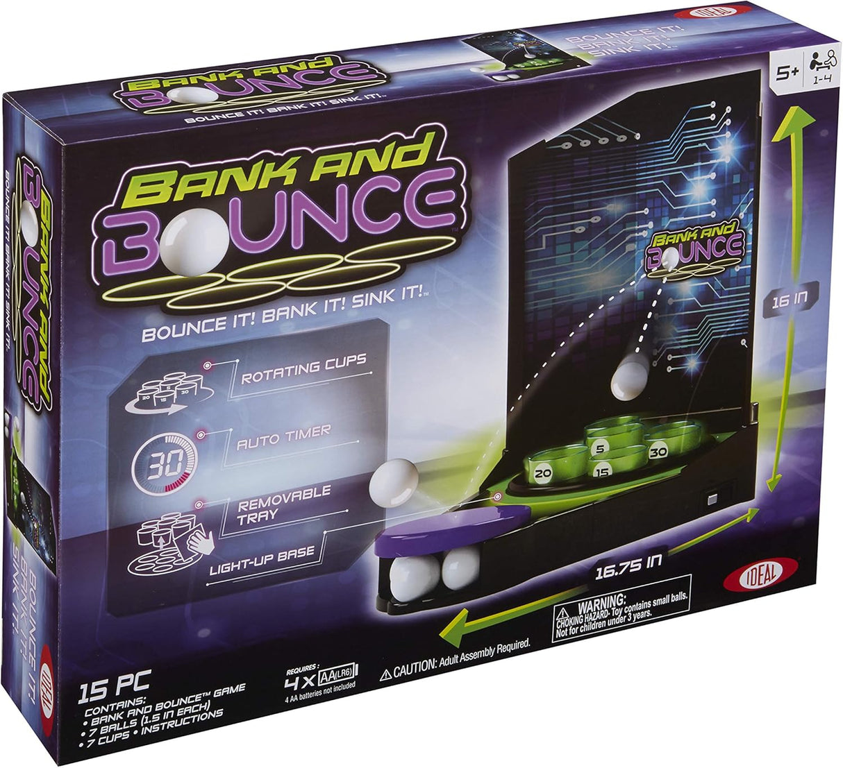 Juego de Mesa Ideal Bank & Bounce: Diversión y Estrategia