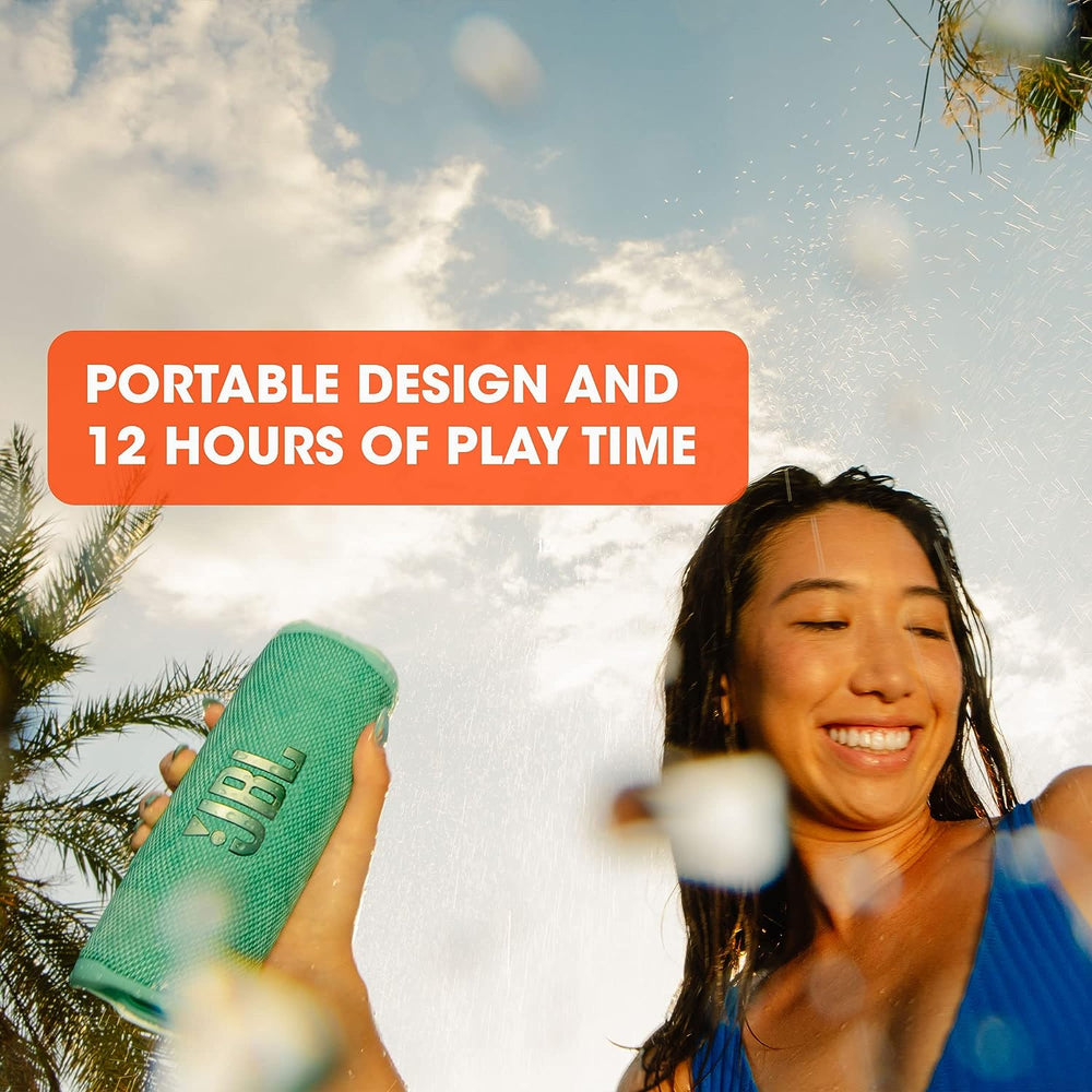Altavoz Bluetooth JBL Flip 6, sonido potente, IPX7, 12h
