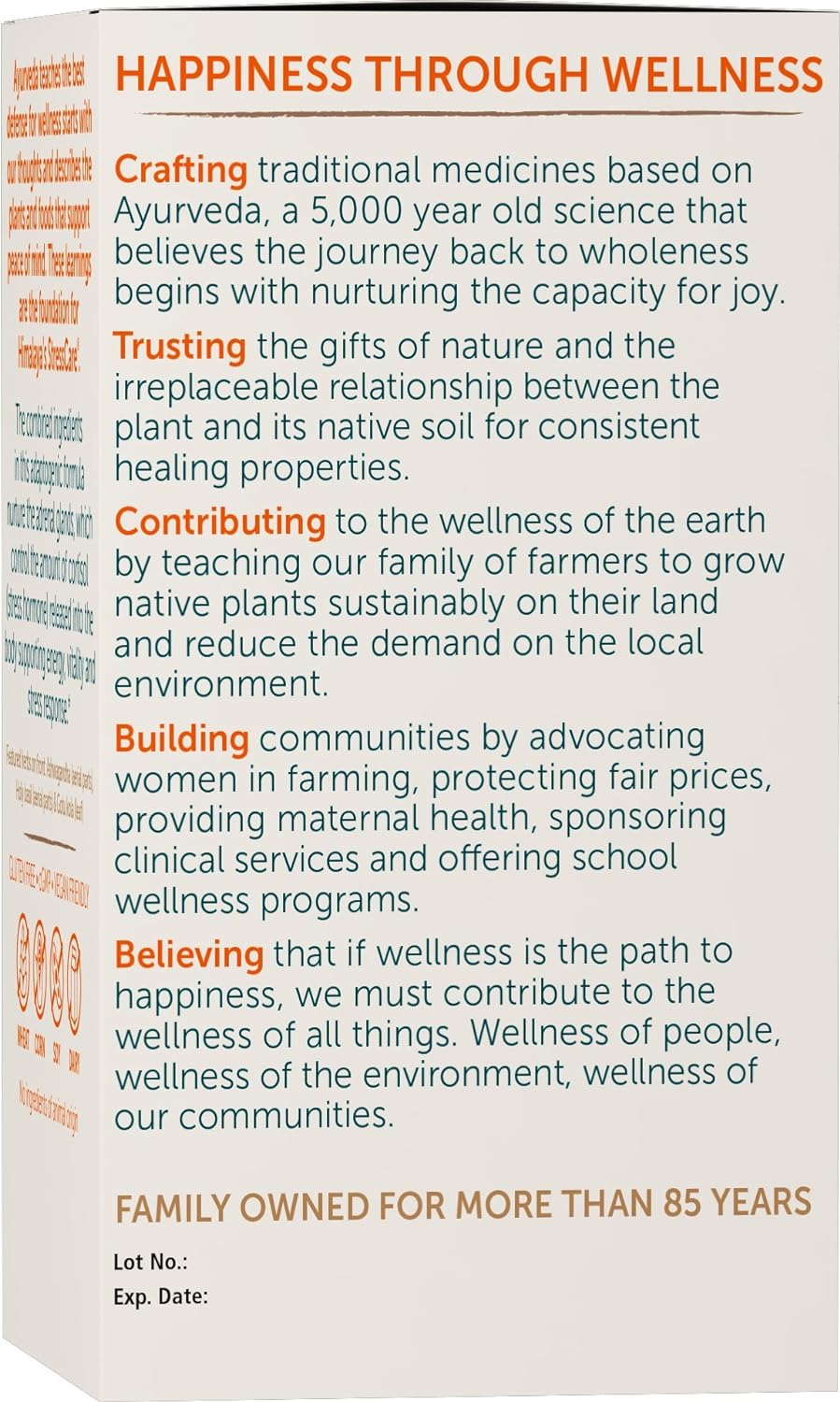 Suplemento Herbario para Estrés y Energía, Vegano, 240 cápsulas