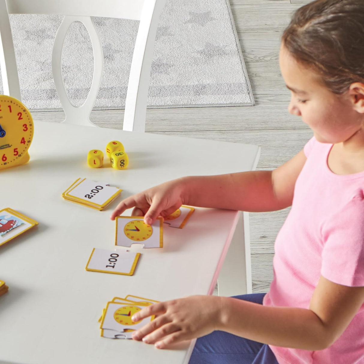 Reloj Montessori para enseñar la hora - 41 piezas, 5+ años