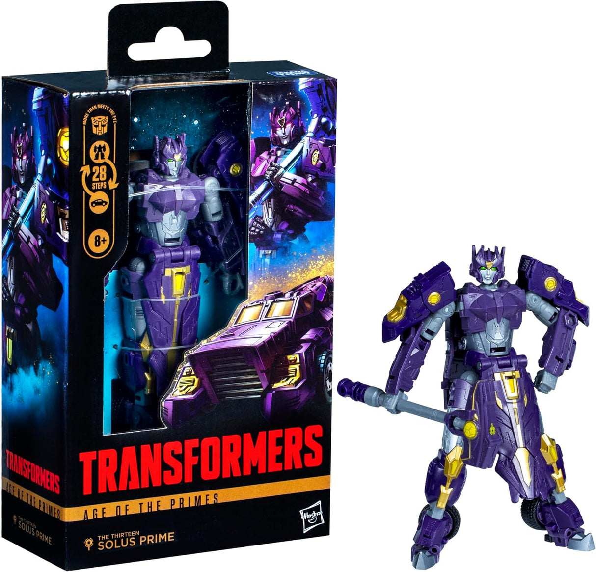 Transformers Solus Prime Figura de Acción Deluxe 5.5
