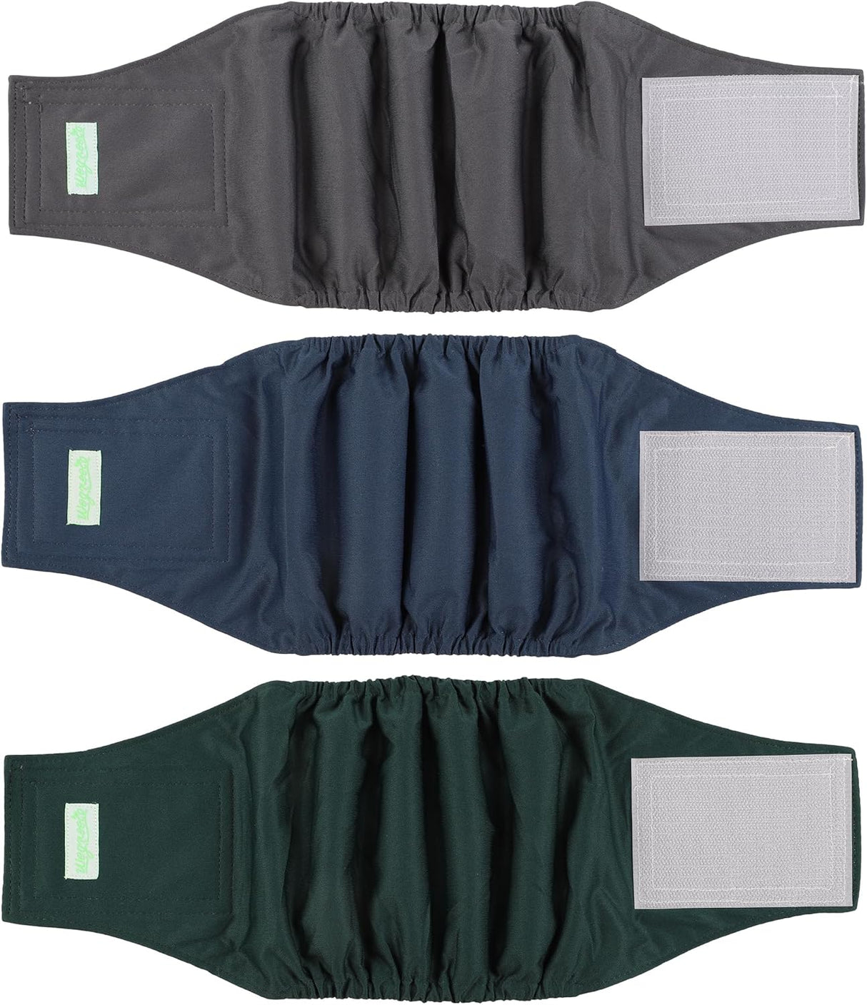 wegreeco Pañales lavables el vientre (azul, verde, carbón, S)