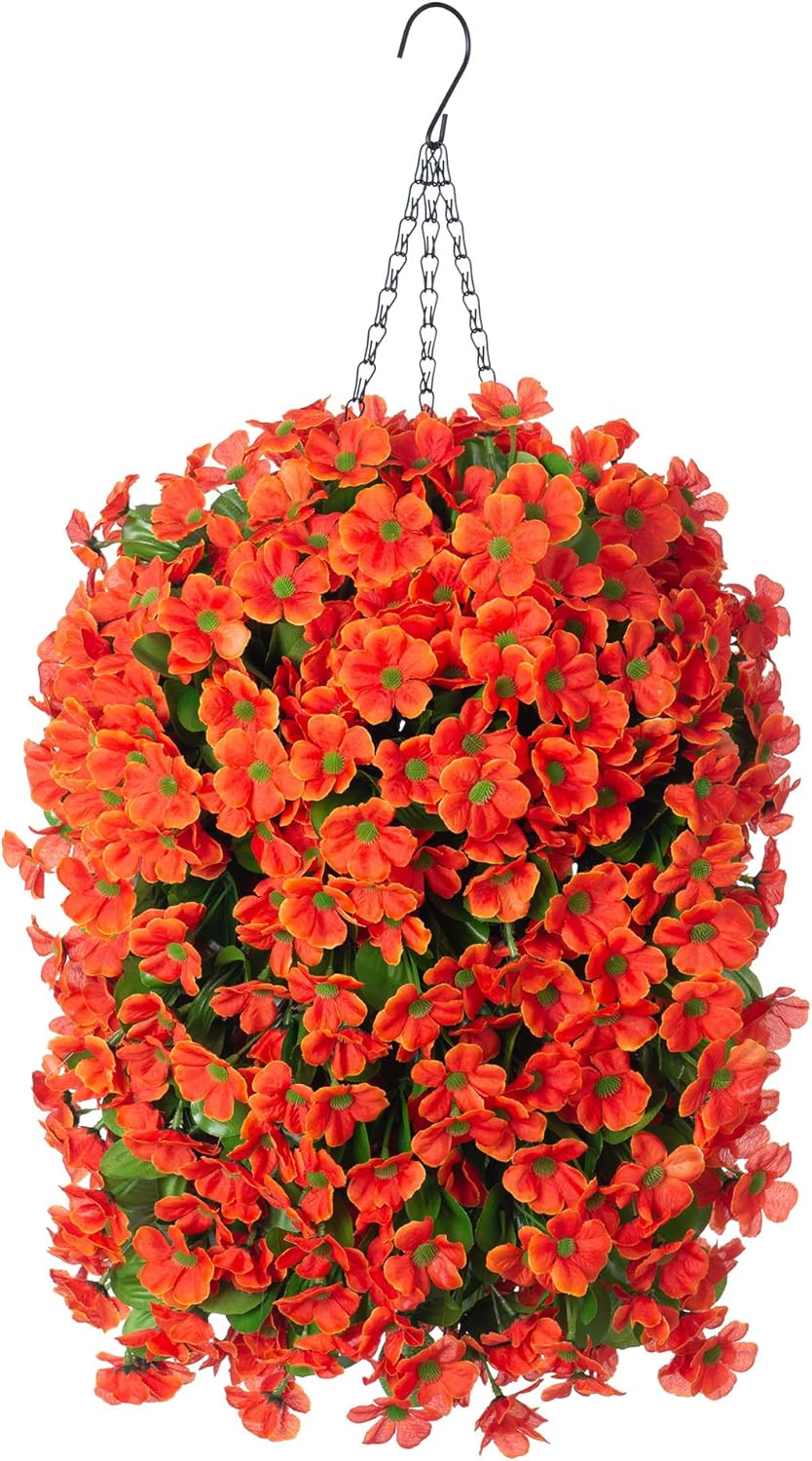 Arreglo Floral Artificial en Cesta de 12 pulgadas, Modelo: 1234