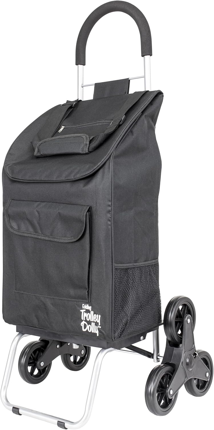 Carretilla Escalera Dolly Trolley, Plegable, 3 Ruedas, Modelo 2023