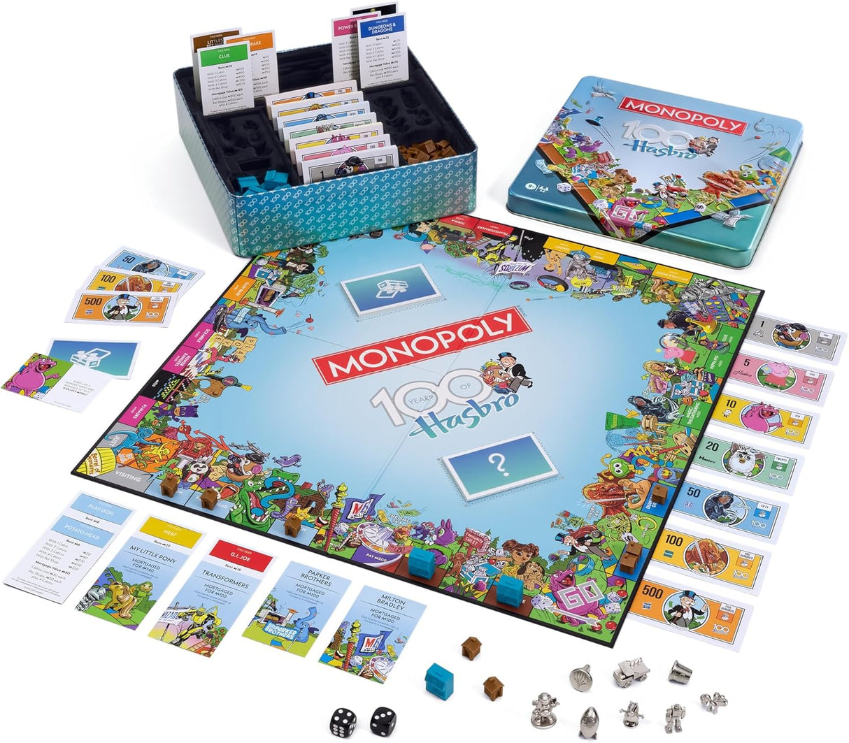 Monopoly Edición 100 Aniversario de Hasbro, Juego de Mesa
