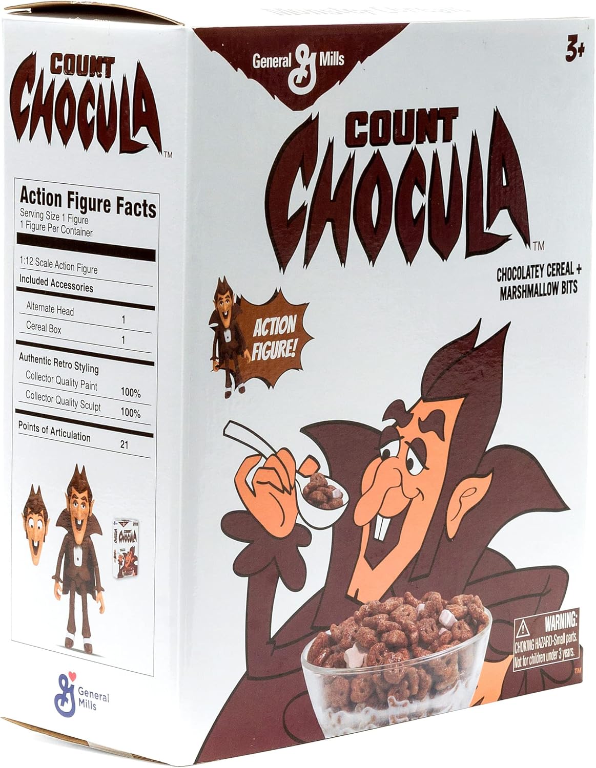 Figura de acción Count Chocula de Jada Toys, para niños y adultos