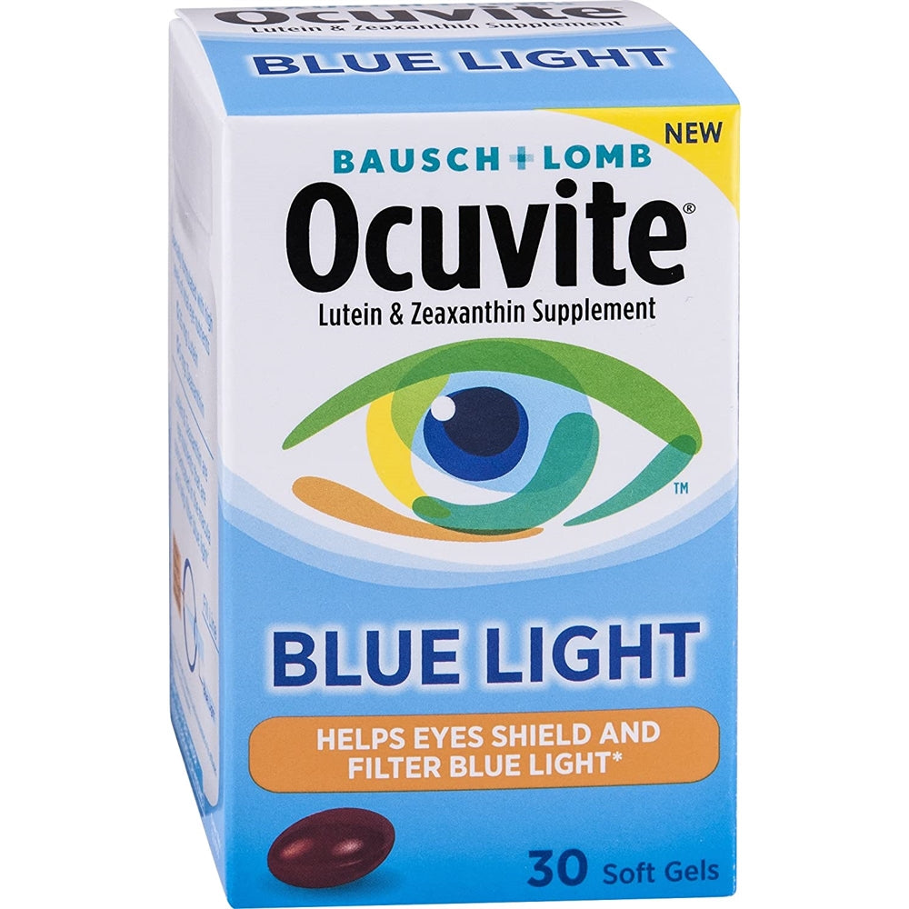 Suplemento Bausch + Lomb Ocuvita 30 cápsulas blandas