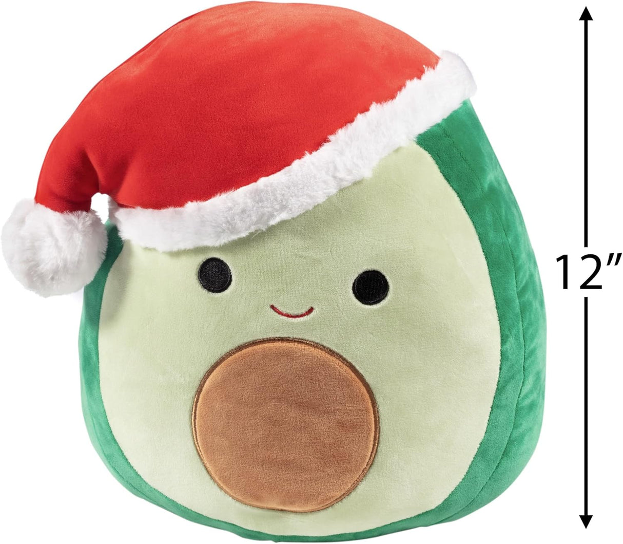 Peluches Squishmallow Austin The Aguacate de Papá Noel 12
