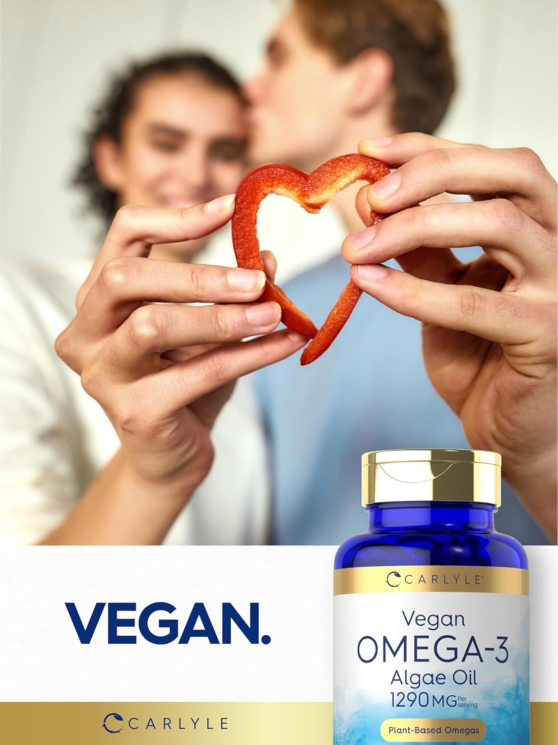 Carlyle Omega 3 Vegano 1290mg 60 Cápsulas