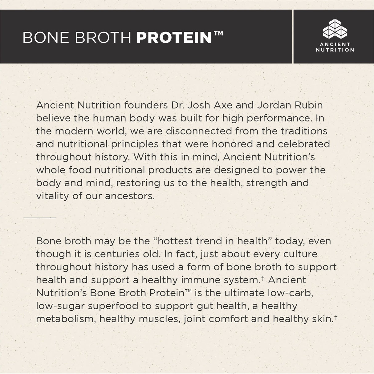 Suplemento Ancient Nutrition BT0031