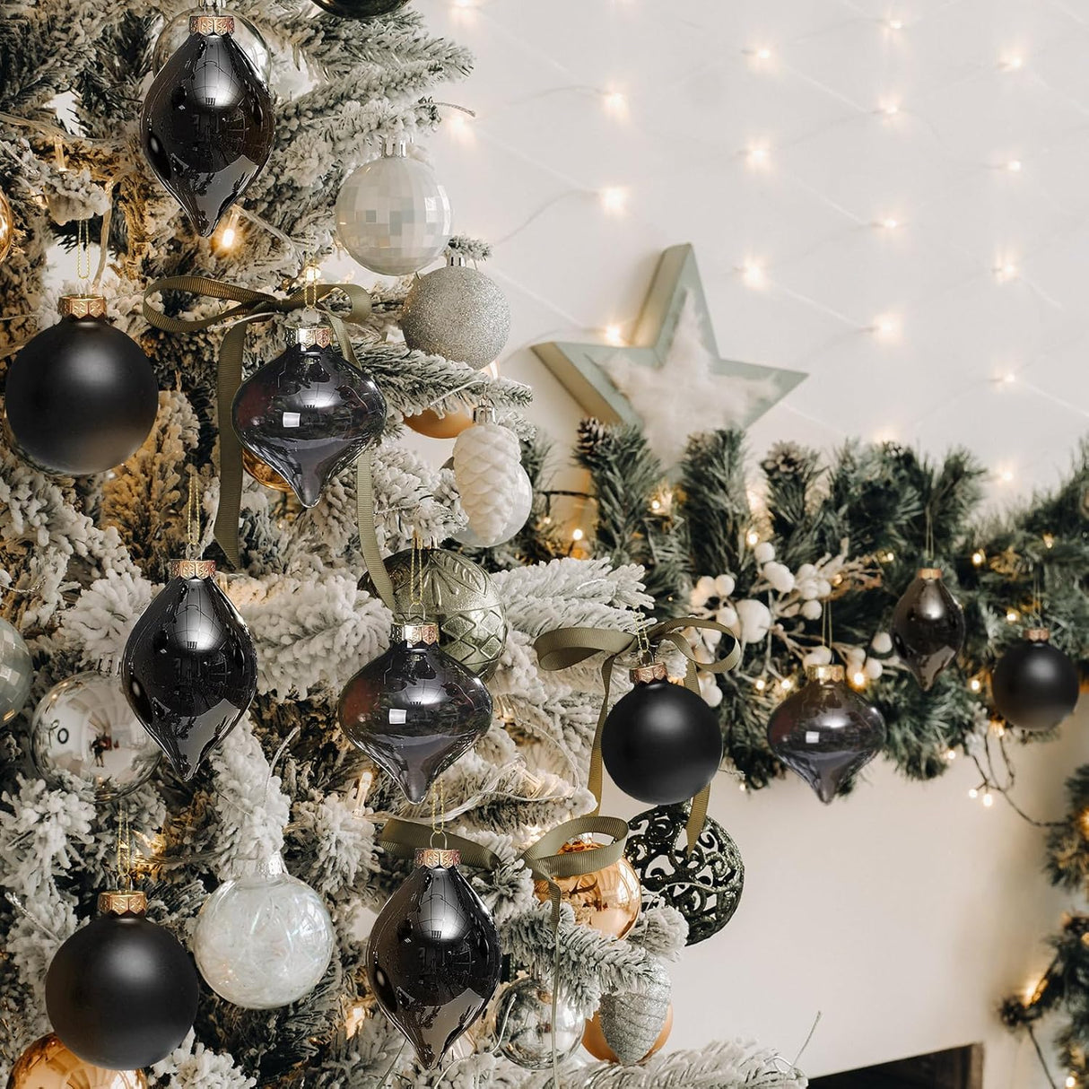 Conjunto de 12 Bolas de Vidrio Zomiboo 3.15 para Árbol Navidad