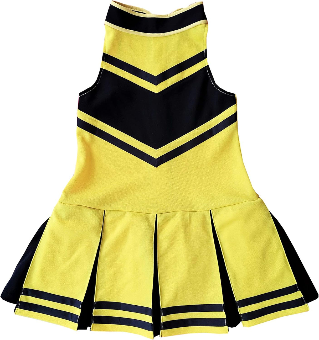 Disfraces de animadora para niñas talla S amarillo