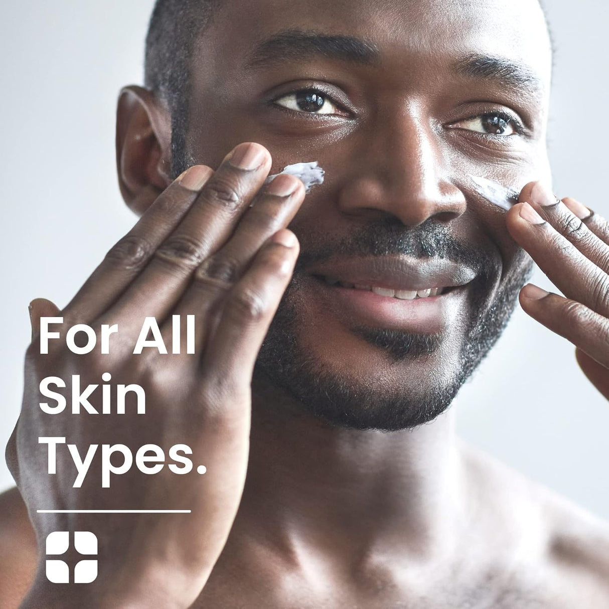 Crema humectante natural outcome para la piel del hombre