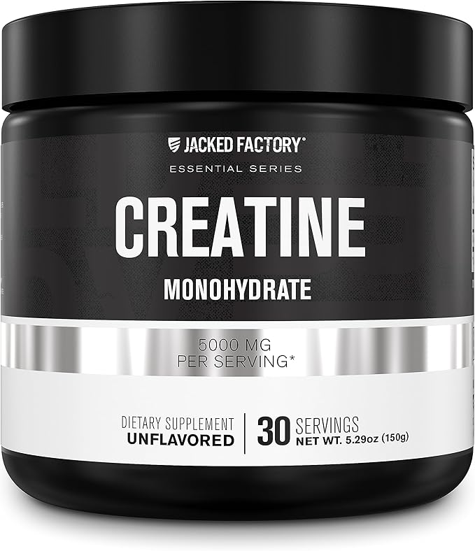 Creatina Monohidratada 150g Jacked Factory - 30 Porciones