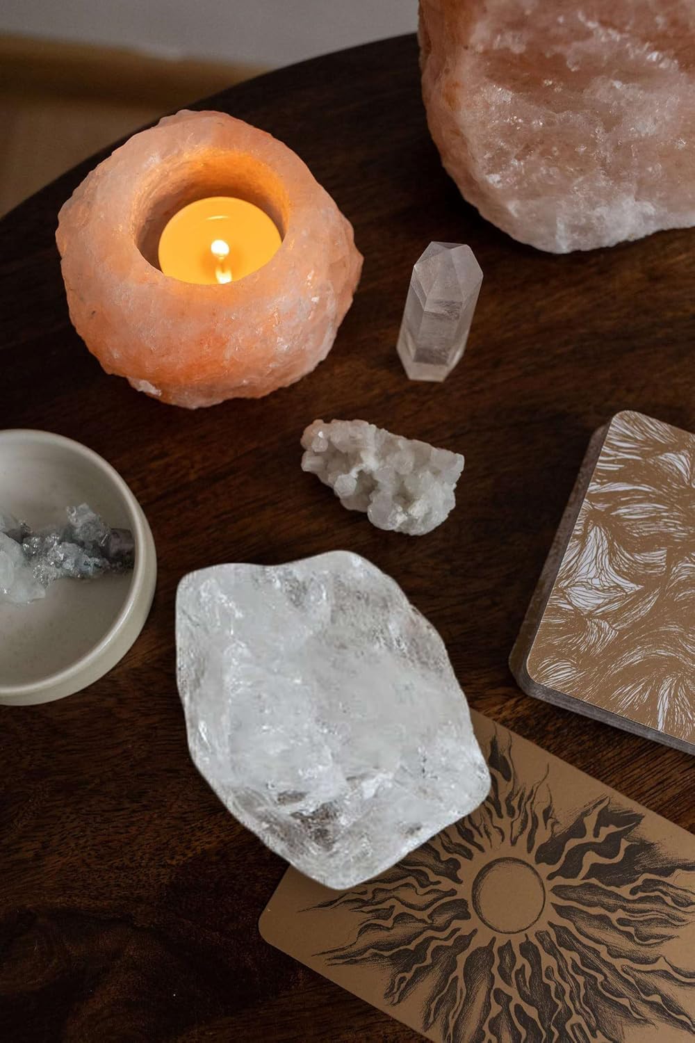 Cuarzo transparente de 2 pulgadas, piedras naturales en bruto