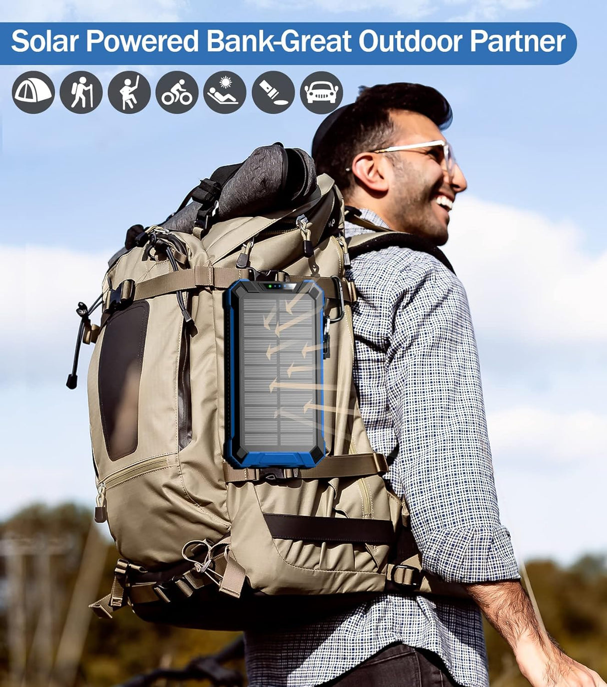 Cargador inalámbrico de banco de energía de 36000 mAh