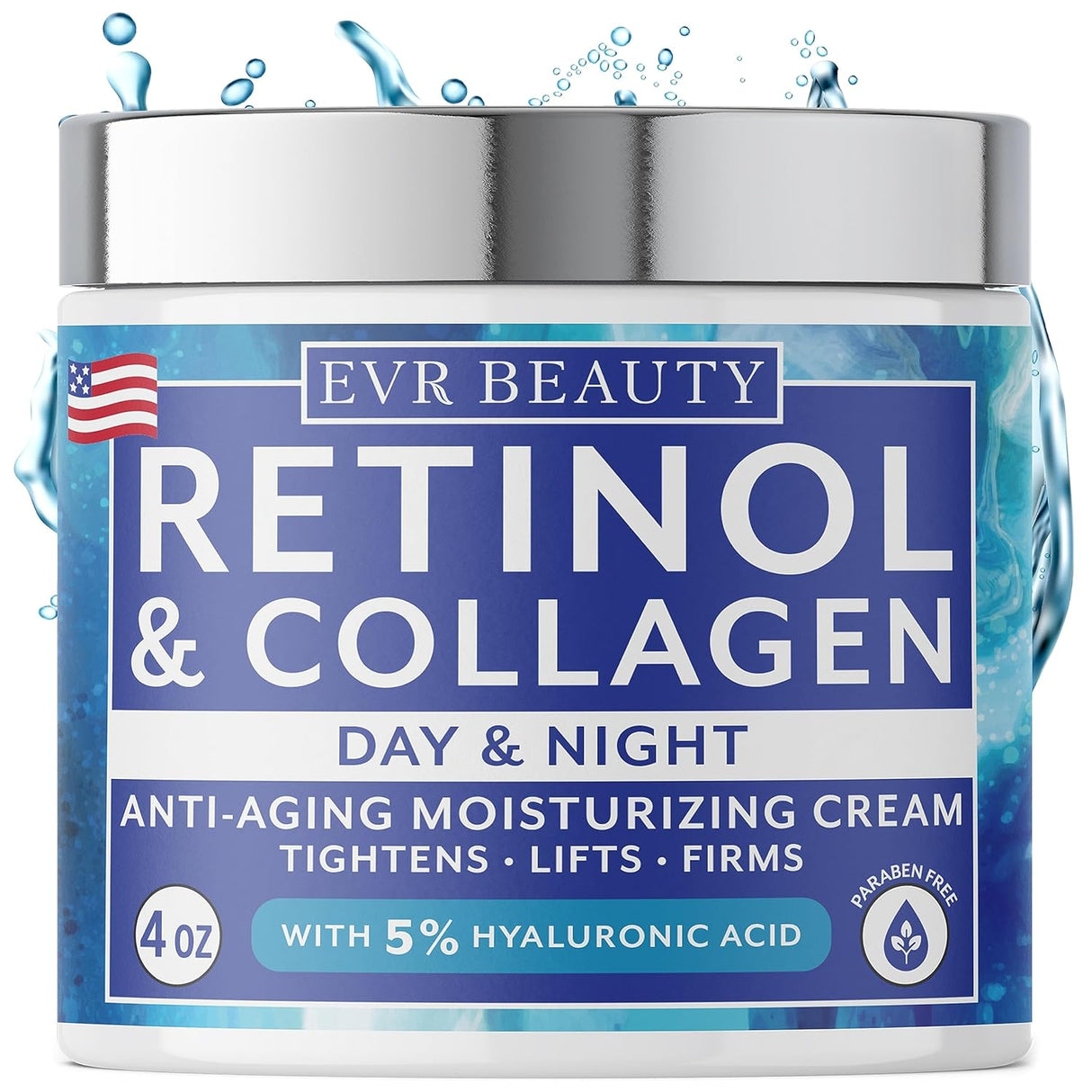 Crema de retinol para la cara EVR BEAUTY