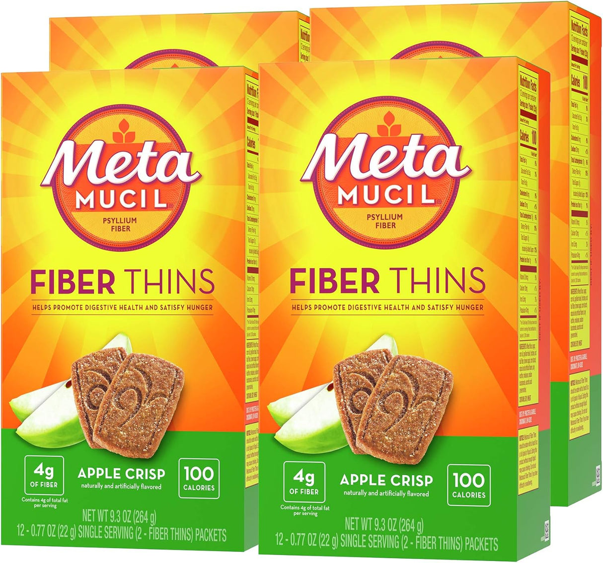 Suplementos Alimenticios Galletas fibra con sabor a manzana