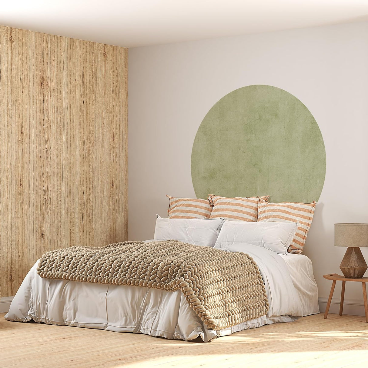 Vinilo Adhesivo Semicírculo Pastel - Decoración Geométrica