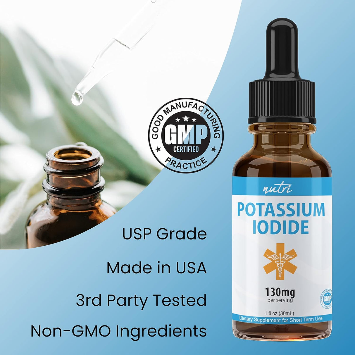 Suplementos Alimenticios Tabletas de yodo de potasio