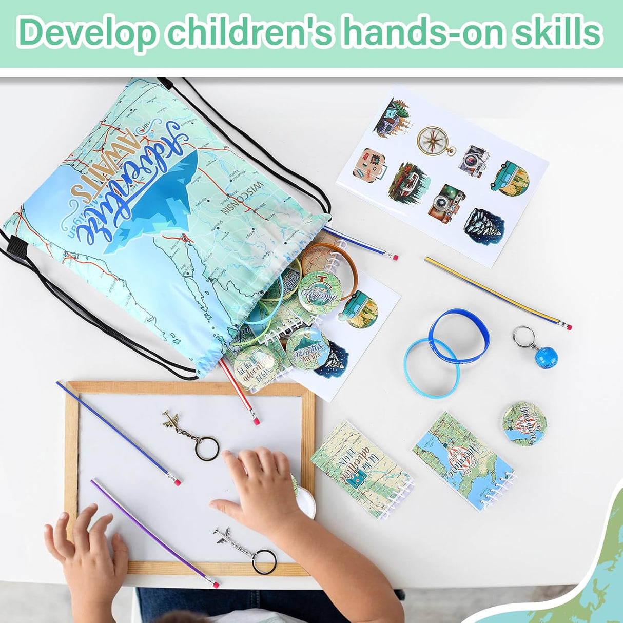 Recuerdos Viaje: Llaveros Avión, Mochila, Pulseras y Más