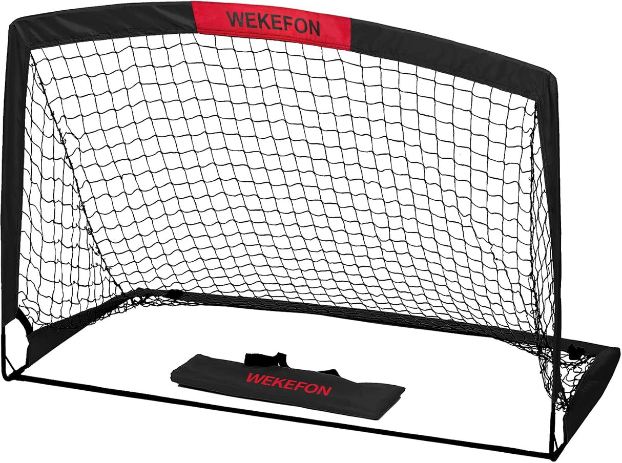 Porteria portatil desarmable para juegos en el patio