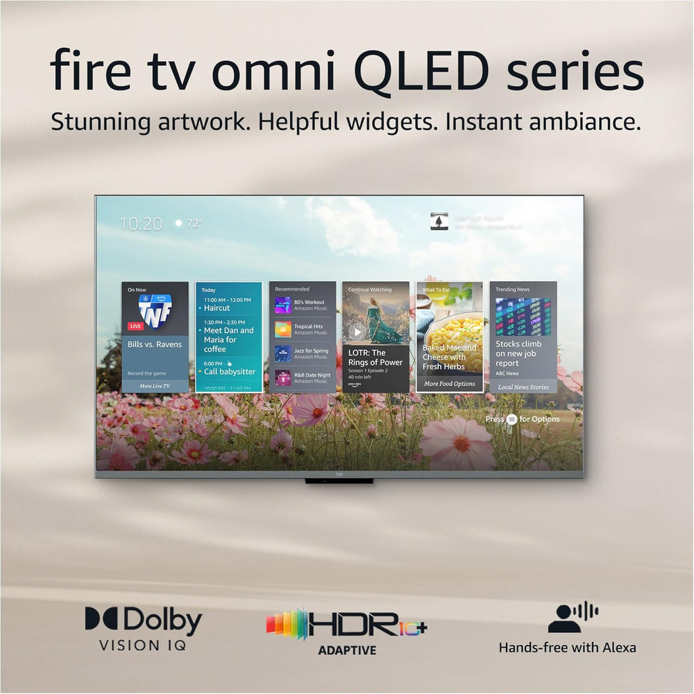 Televisión inteligente Amazon Fire TV Omni QLED Series de 55