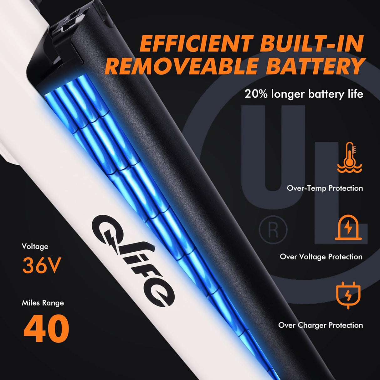 Bicicleta Eléctrica Cityone 26 750W, Batería Removible, E-Bike