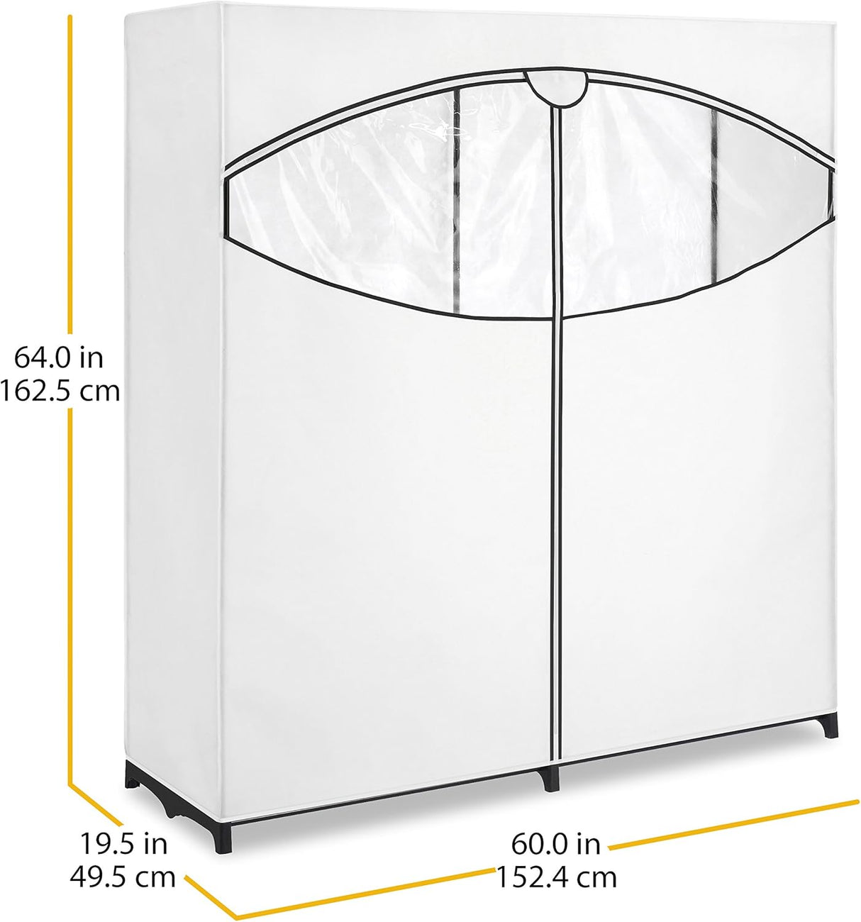 Armario extra ancho 60" con cubierta