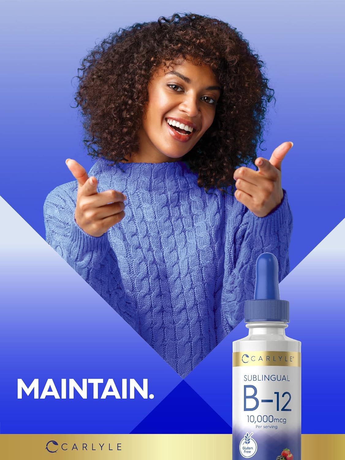 Suplementos Carlyle Vitamina B12 Sublingual 10.000mcg