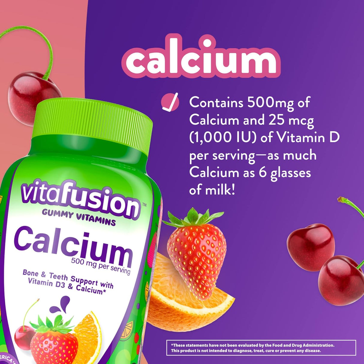 Suplementos Alimenticios Calcio vitafusion