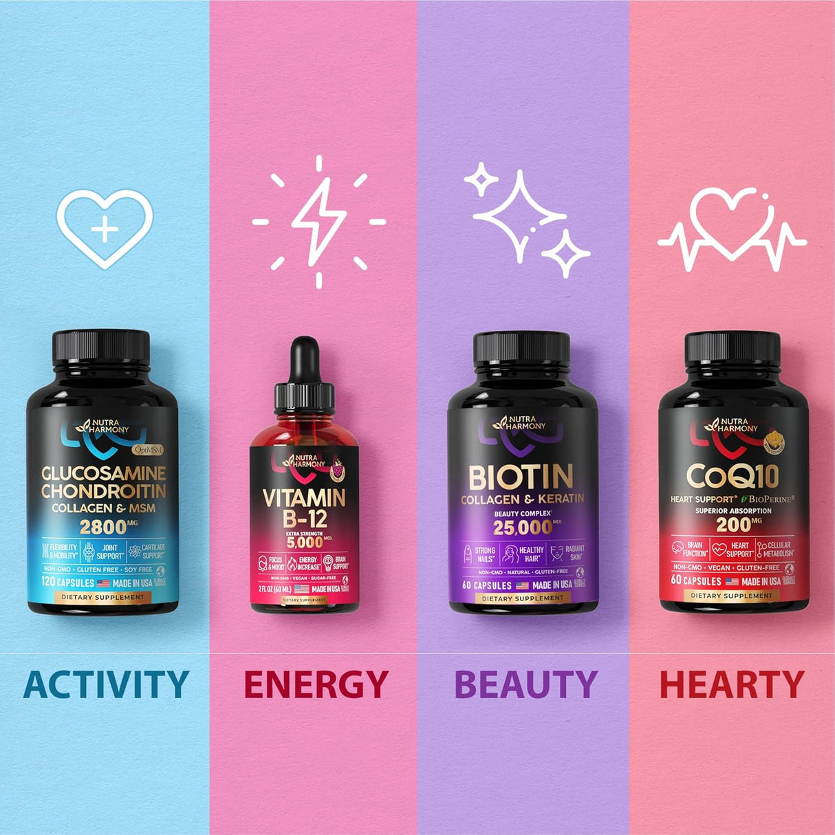 Suplementos Alimenticios Glucosamina condroitina colágeno