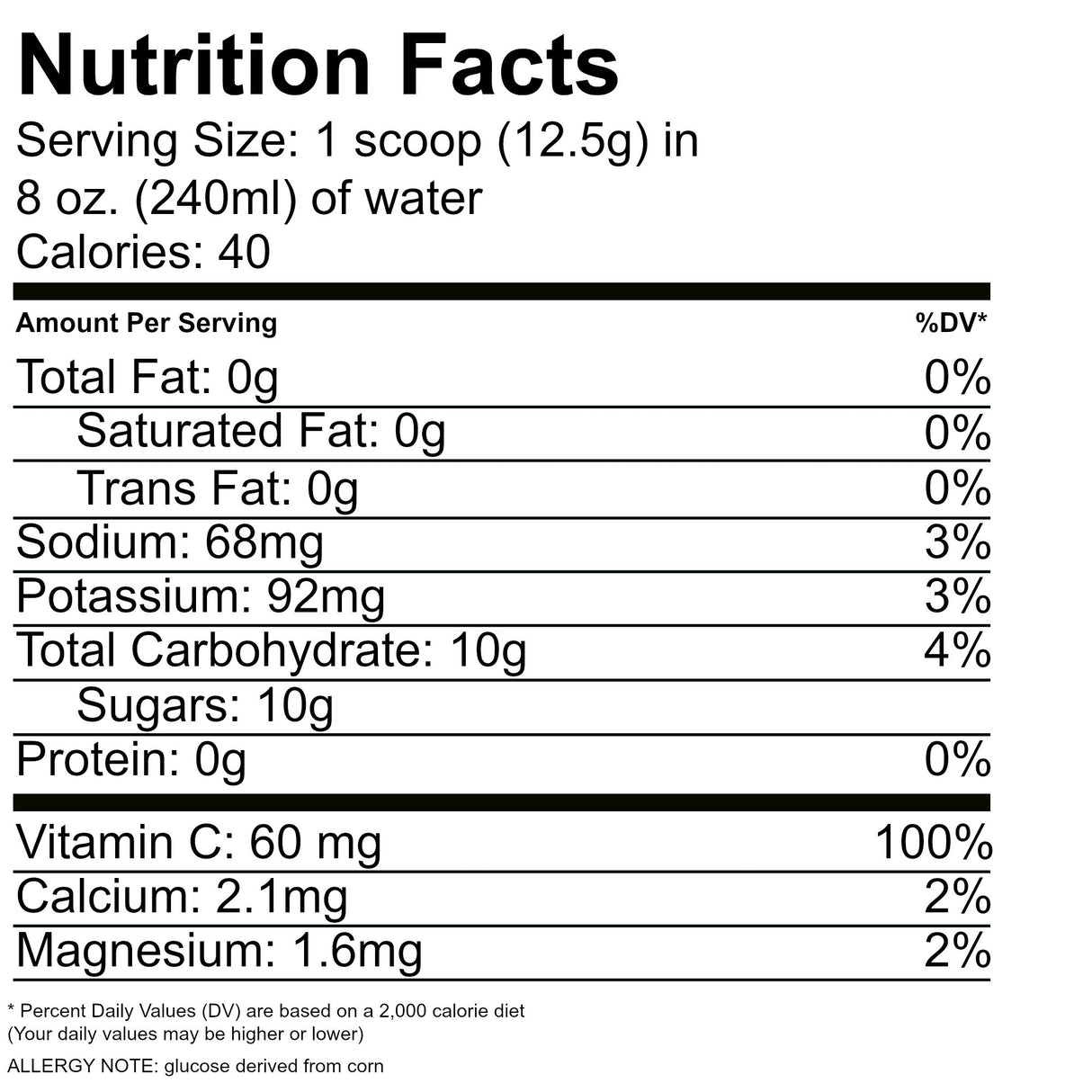 Suplemento de reemplazo de electrolitos naturales