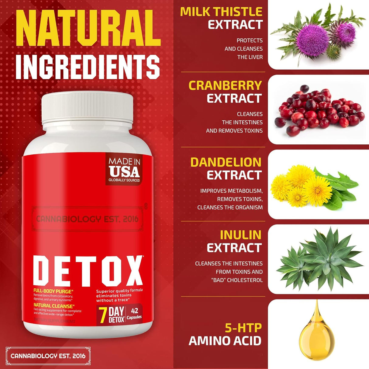 Limpieza corporal completa Apoyo de limpieza natural