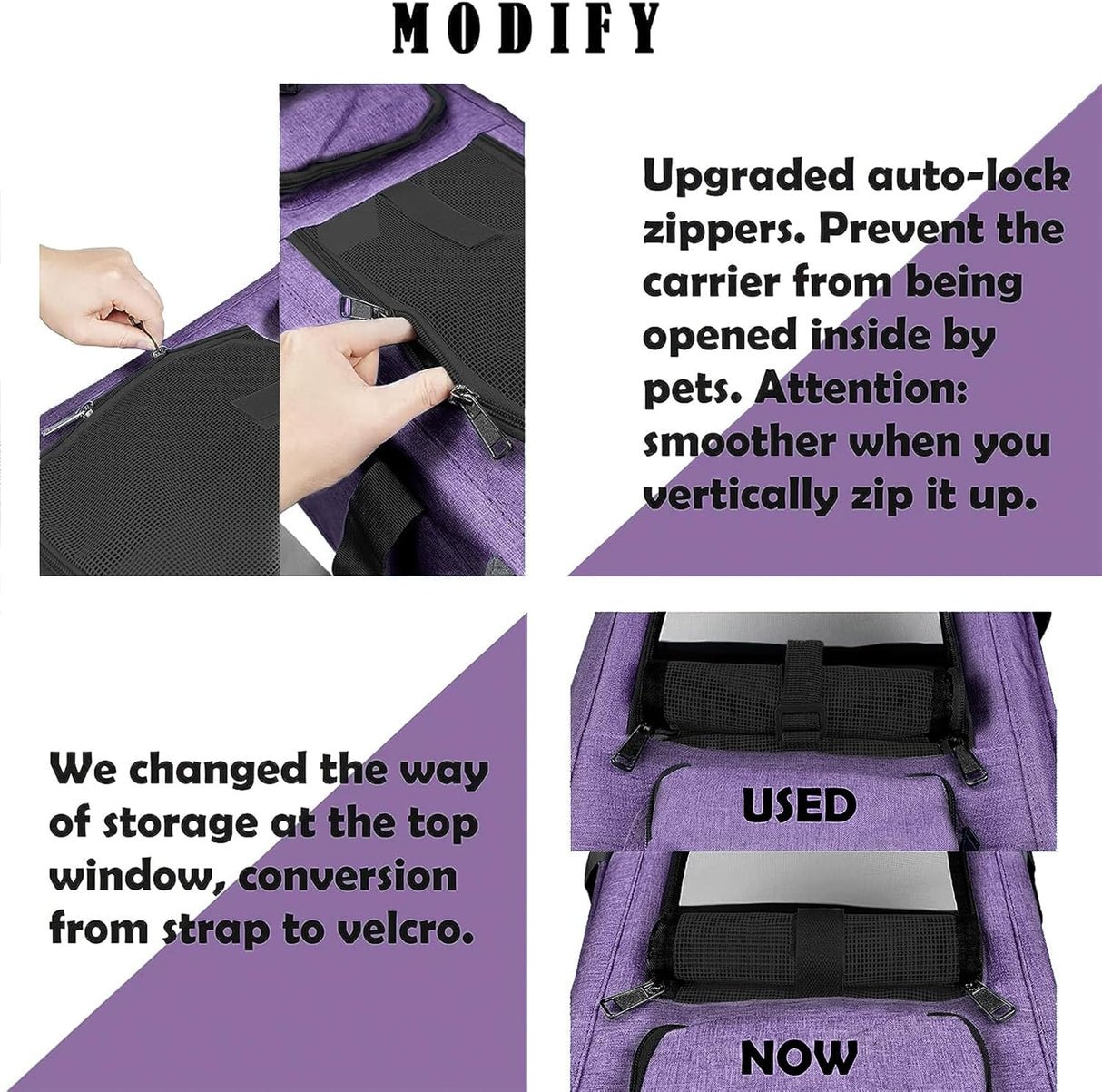 Transportin Suave para Perro Yorkie - Ventilado - 12lb