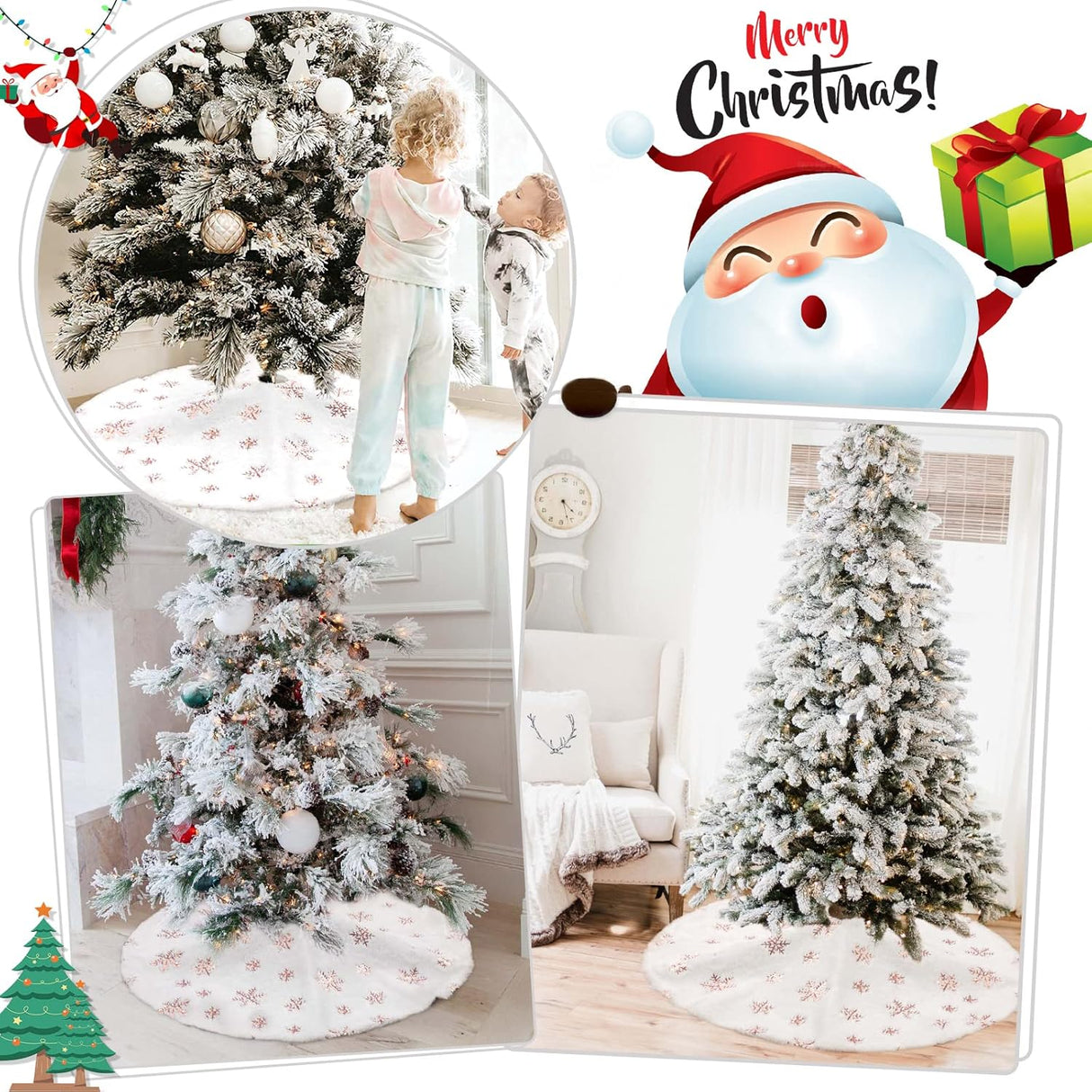 Funda de Árbol de Navidad Mini 24 Marca: No Disponible, Suave