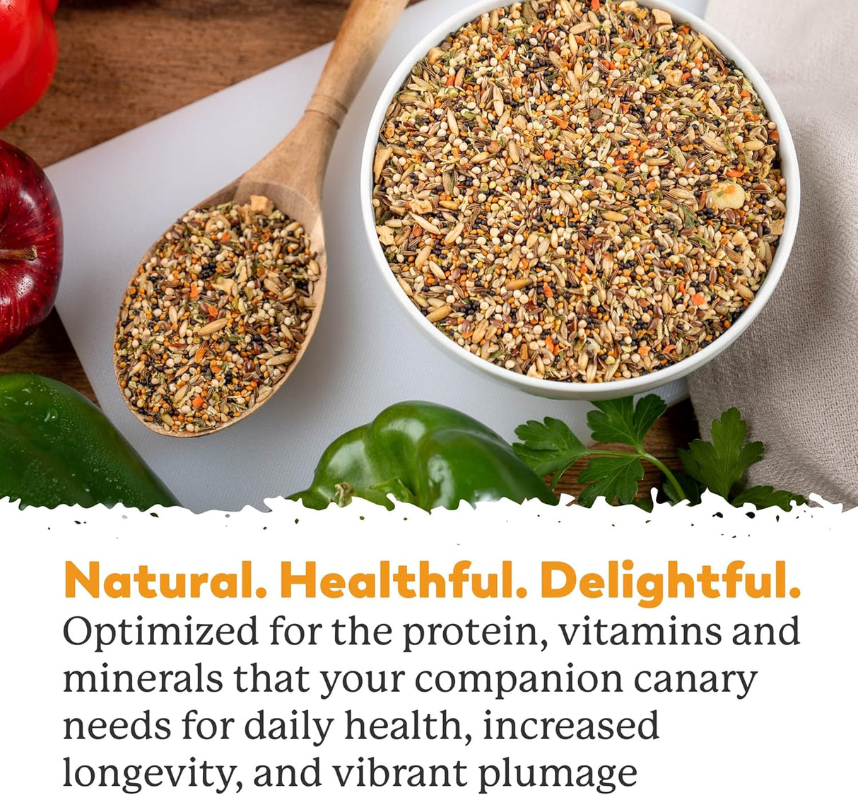 Dr. Harvey's Increíble mezcla canaria alimento natural