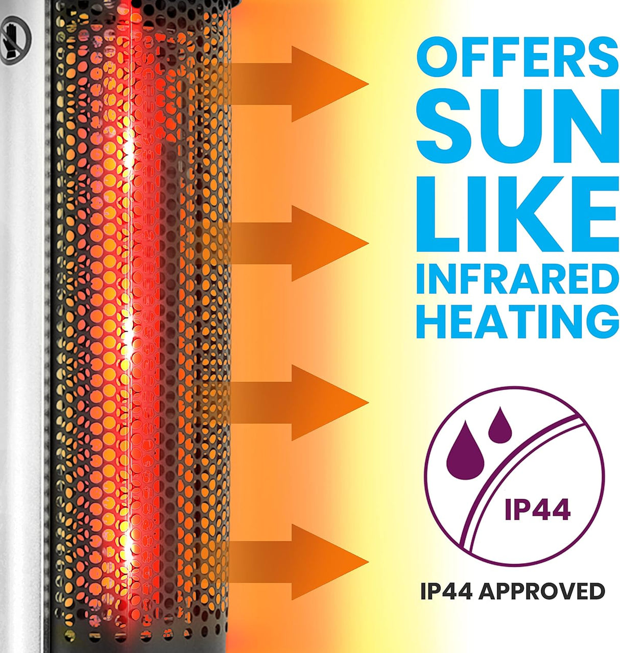 Calentador de espacio eléctrico SereneLife SLOHT24