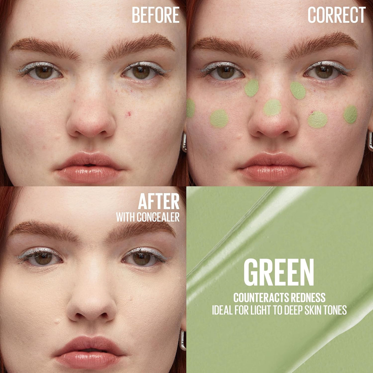 Corrector Maybelline Instant Age Rewind, cobertura 12HR, 151