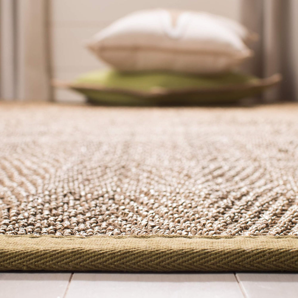 Alfombra Runner de Fibra Natural, Safavieh, Herringbone, NF115G
