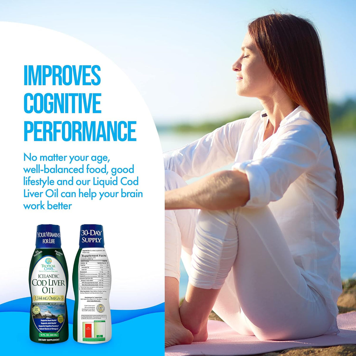 Suplementos Alimenticios Aceite de hígado de bacalao