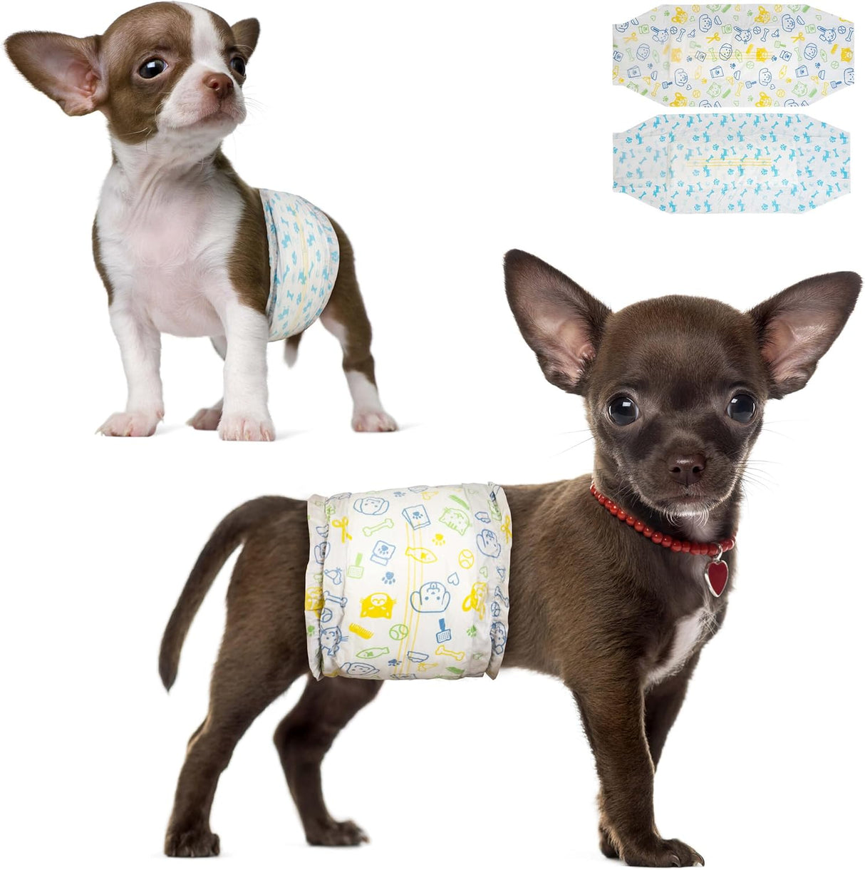 Dono Pañales desechables para perros machos, 48 piezas