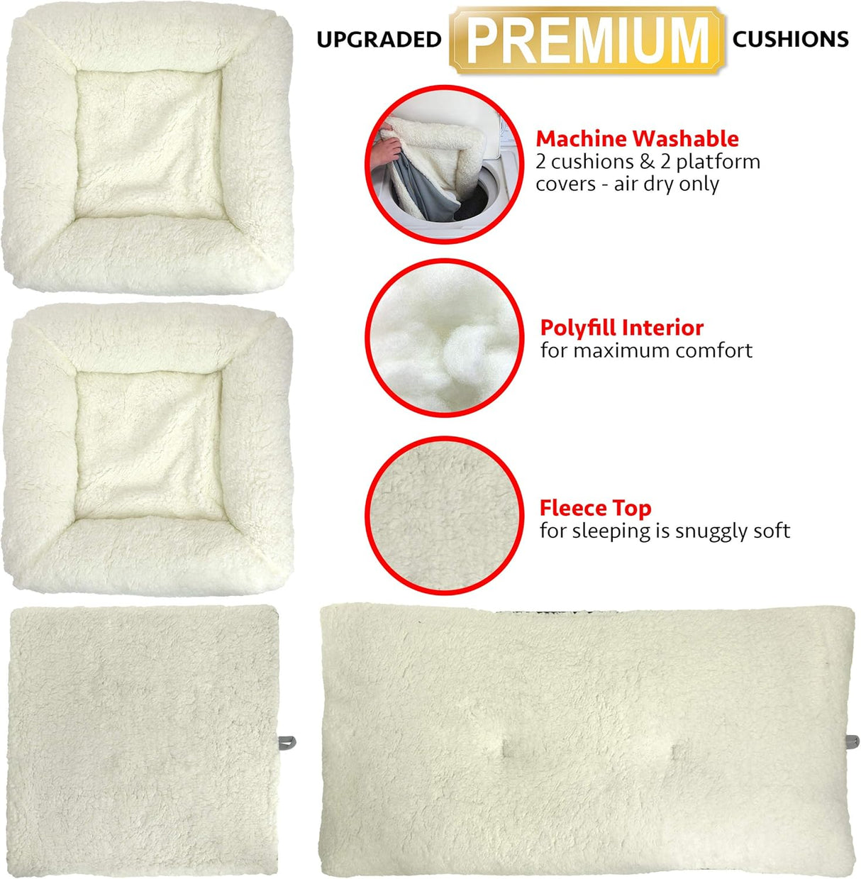 Condo para gatos Kitty City, apilable, cama pop-up, CM-10074