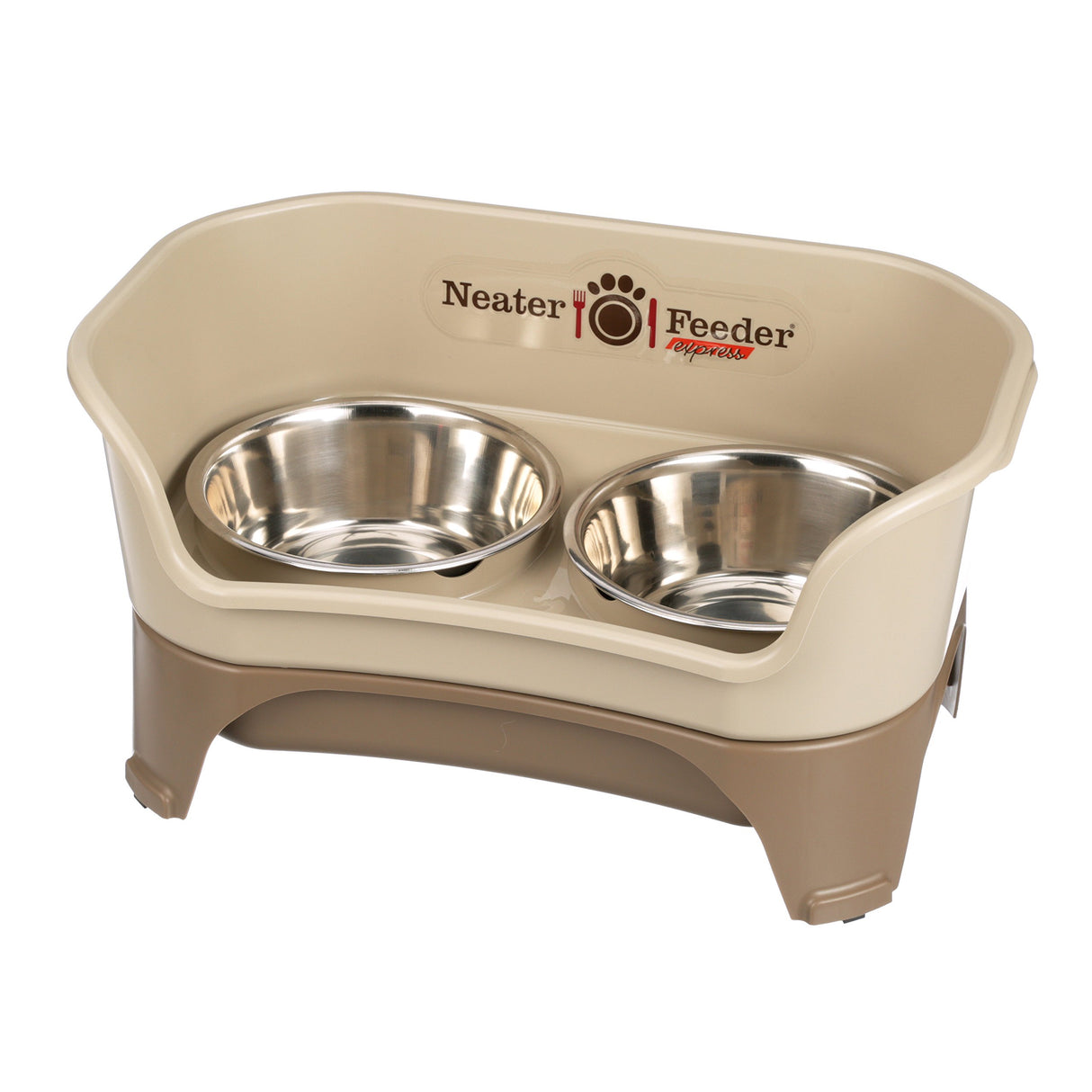 Cuencos elevado para perros y gatos de acero inoxidable