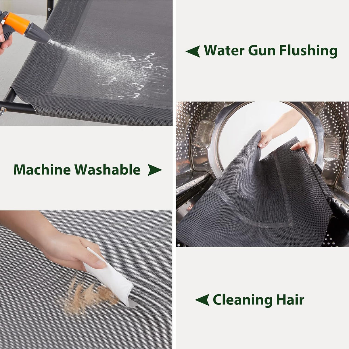 Cama Elevada para Perros RRPETHOME, Resistente y Portátil