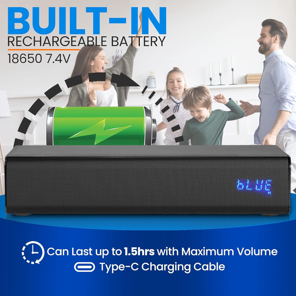 Barras de sonido para TV Bluetooth PYLE-PRO PKWMA210