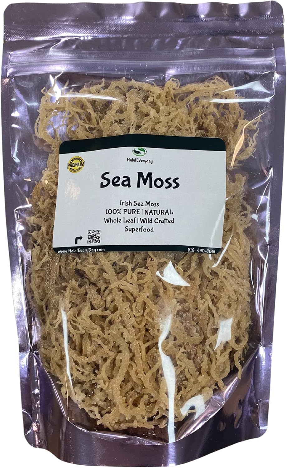 Moss Irlandés Salvaje HalalEveryDay 1lb Natural 16oz